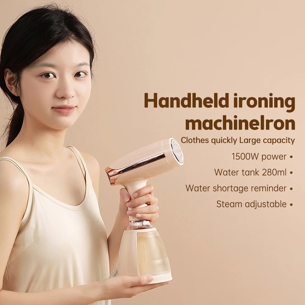 1500W Handheld Garment Steamer with Removable Water Tank V927233