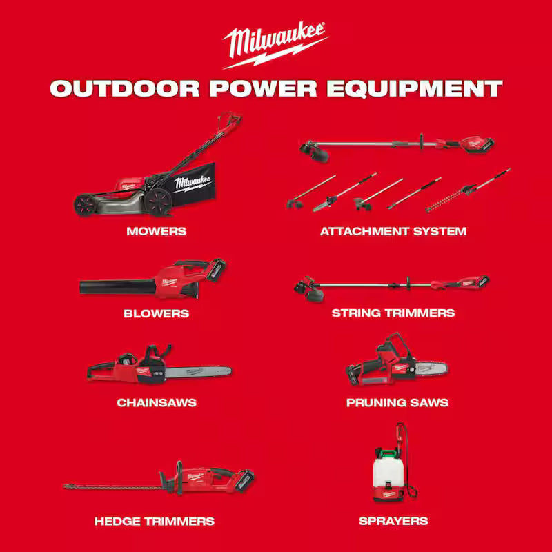 18V Lithium-Ion String Trimmer Blower Combo Kit with Edger Hedge Trimmer and Pole Saw 5-Tool H466626