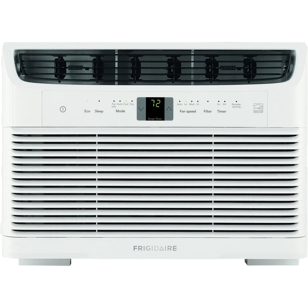 5,000 BTU 115V Window-Mounted Mini-Compact Air Conditioner with Remote Control, White Z363