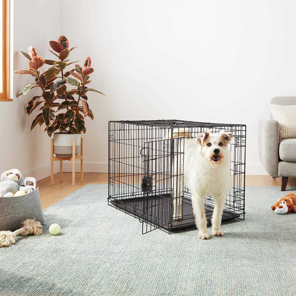 Foldable Metal Wire Dog Crate with Tray X5394