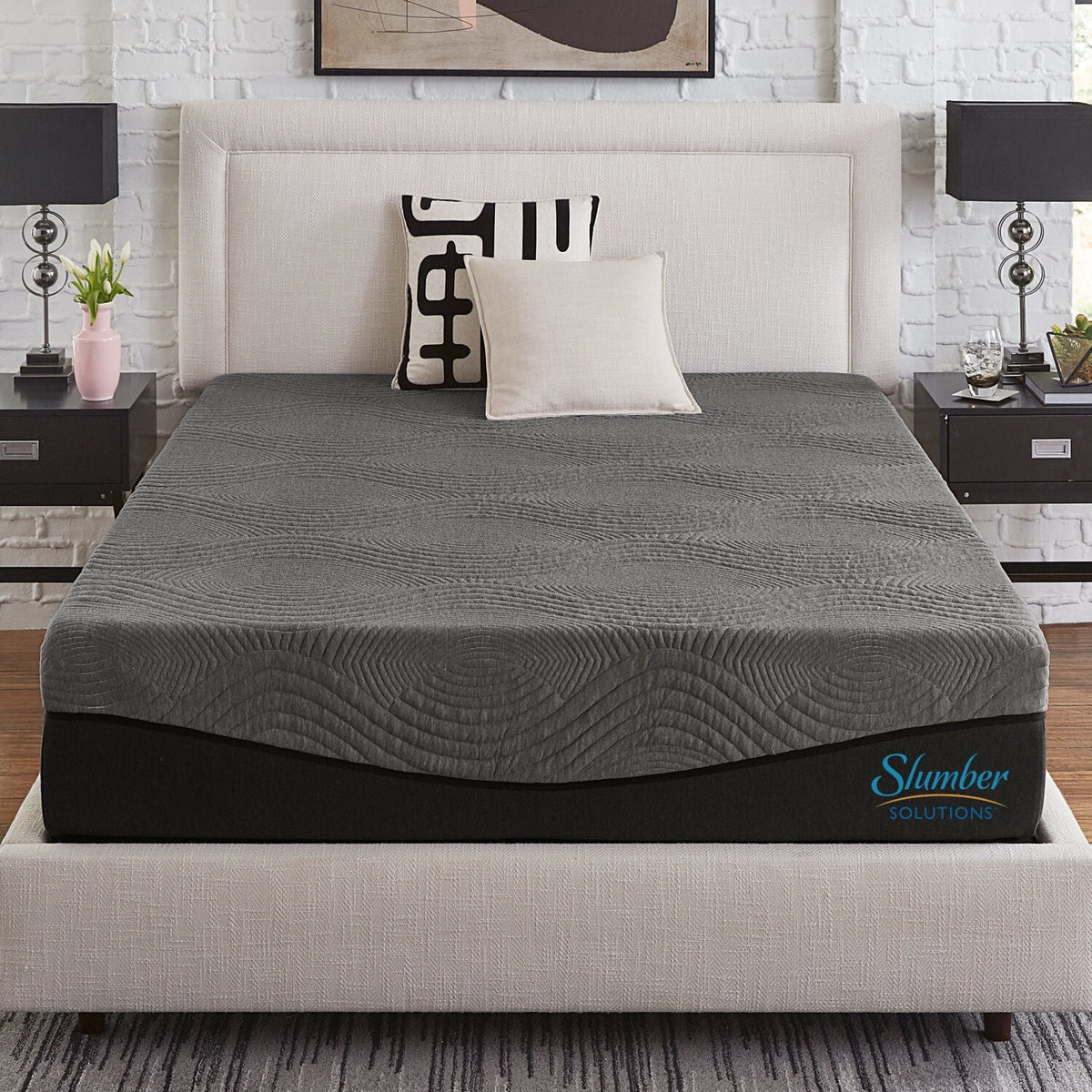Charcoal Memory Foam Mattress King H22629