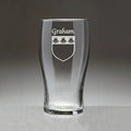 Irish Coat of Arms Tavern Glasses Set of 4 U5221
