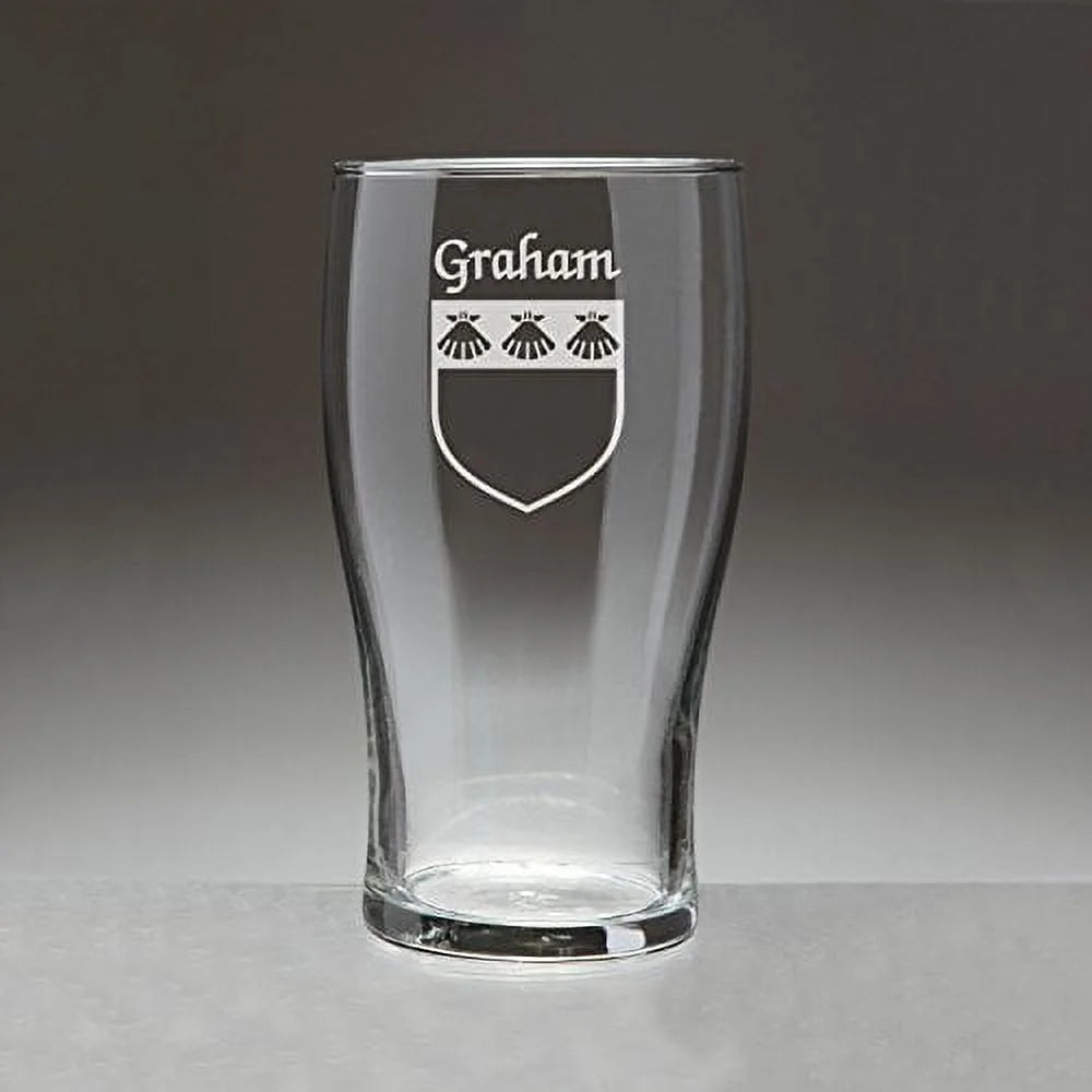 Irish Coat of Arms Tavern Glasses Set of 4 U5221
