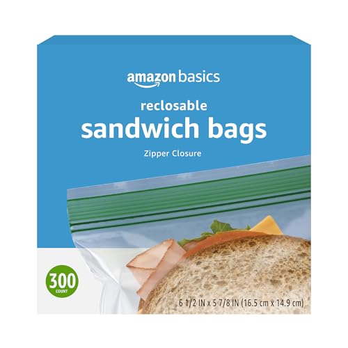 Sandwich Storage Bags, 300 Count Z358