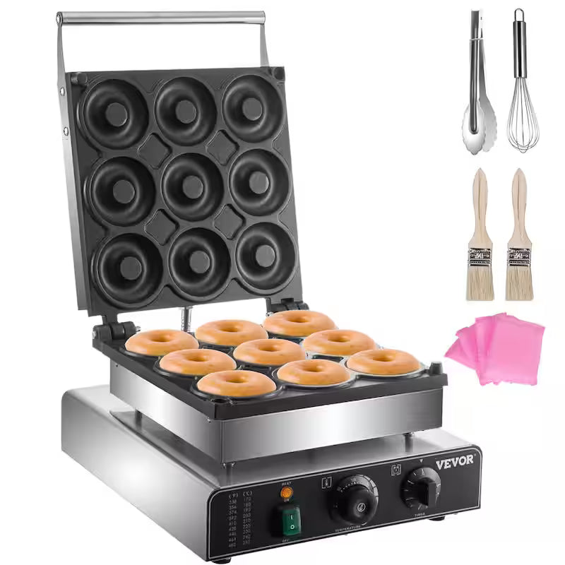 9-Holes Electric Donuts Maker O783