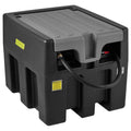 Portable Diesel Fuel Tank 58 Gal with 12V Transfer Pump Black F7432