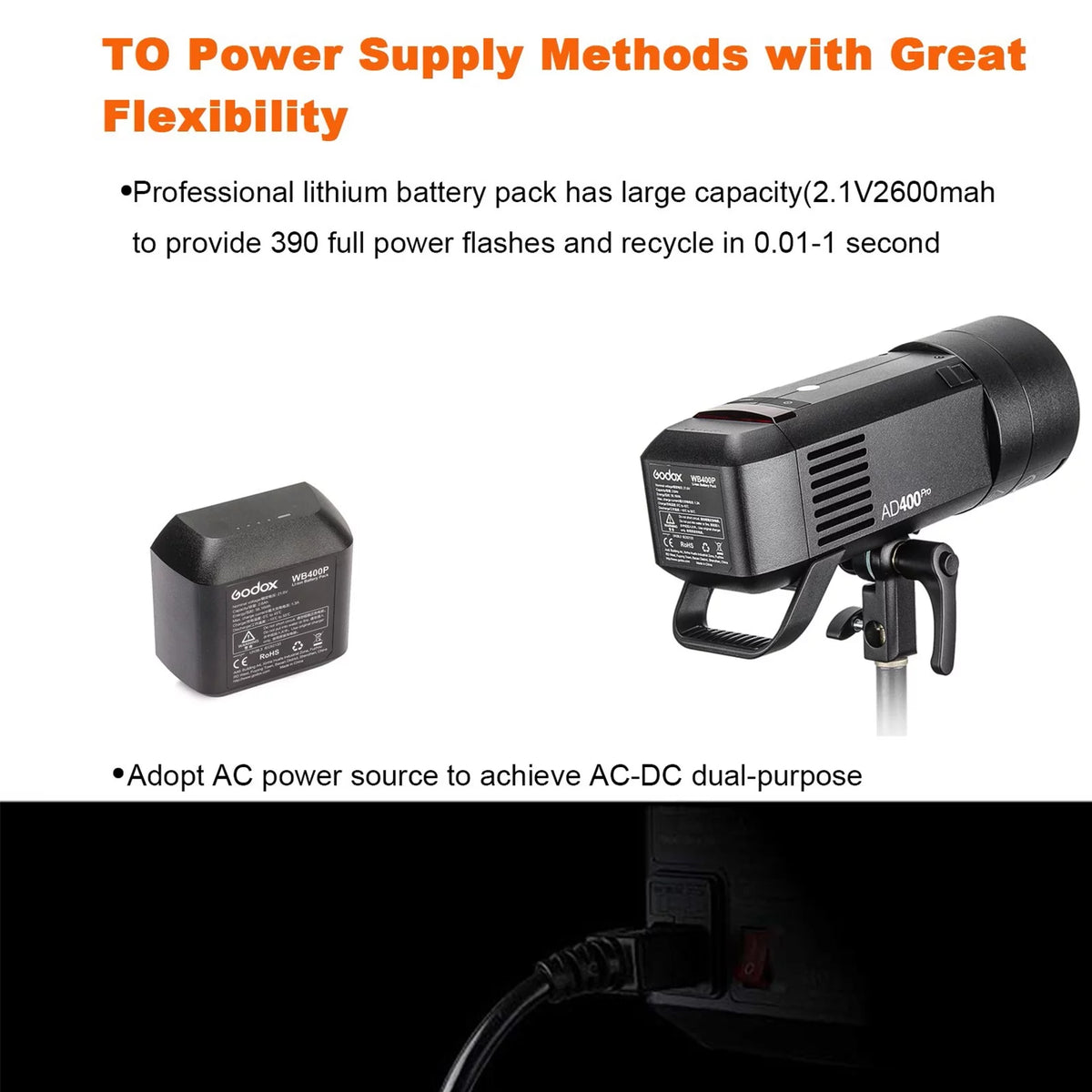 400W TTL Flash with 60cm Softbox N599528