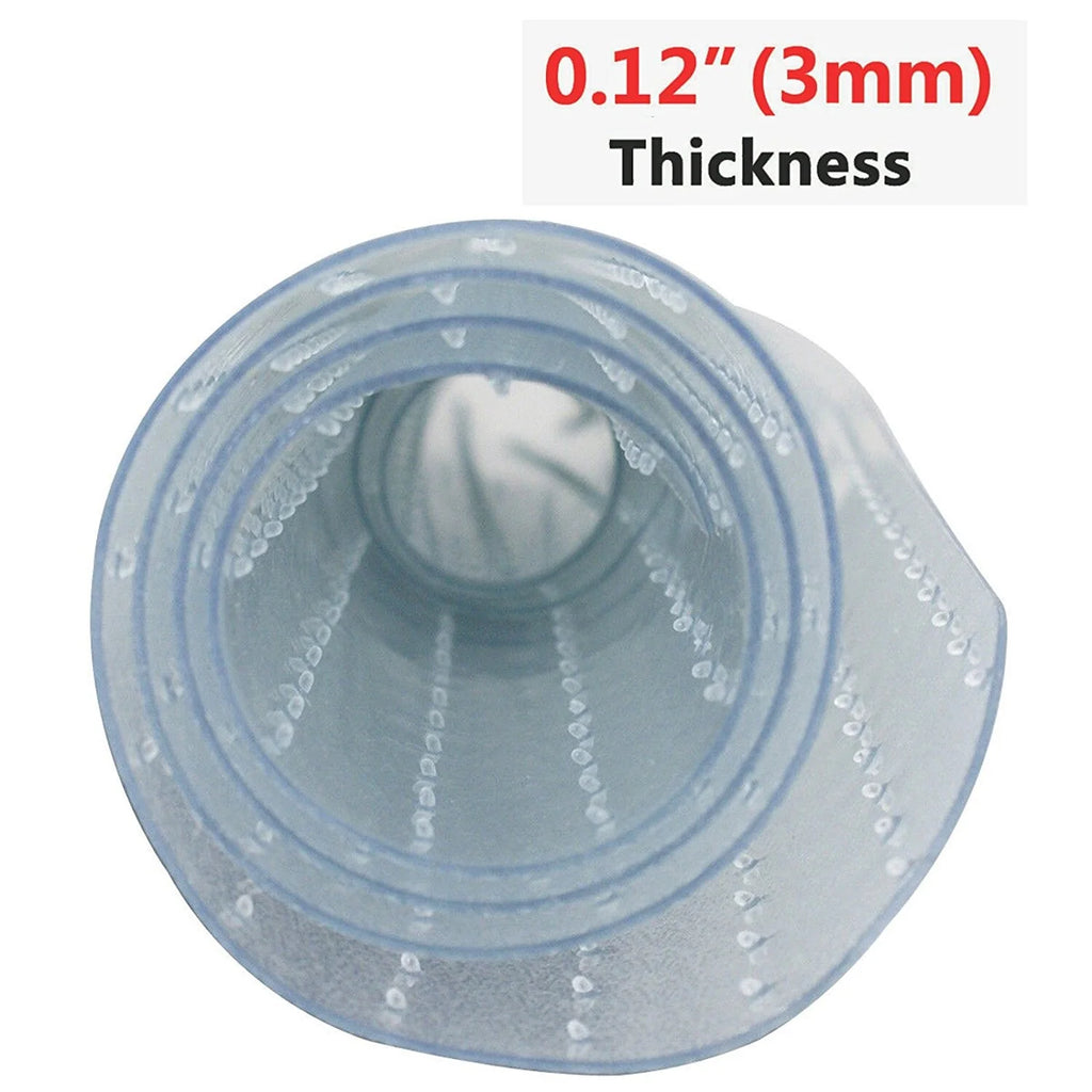 48"x36" Clear Office Chair Mat with Lip C11467