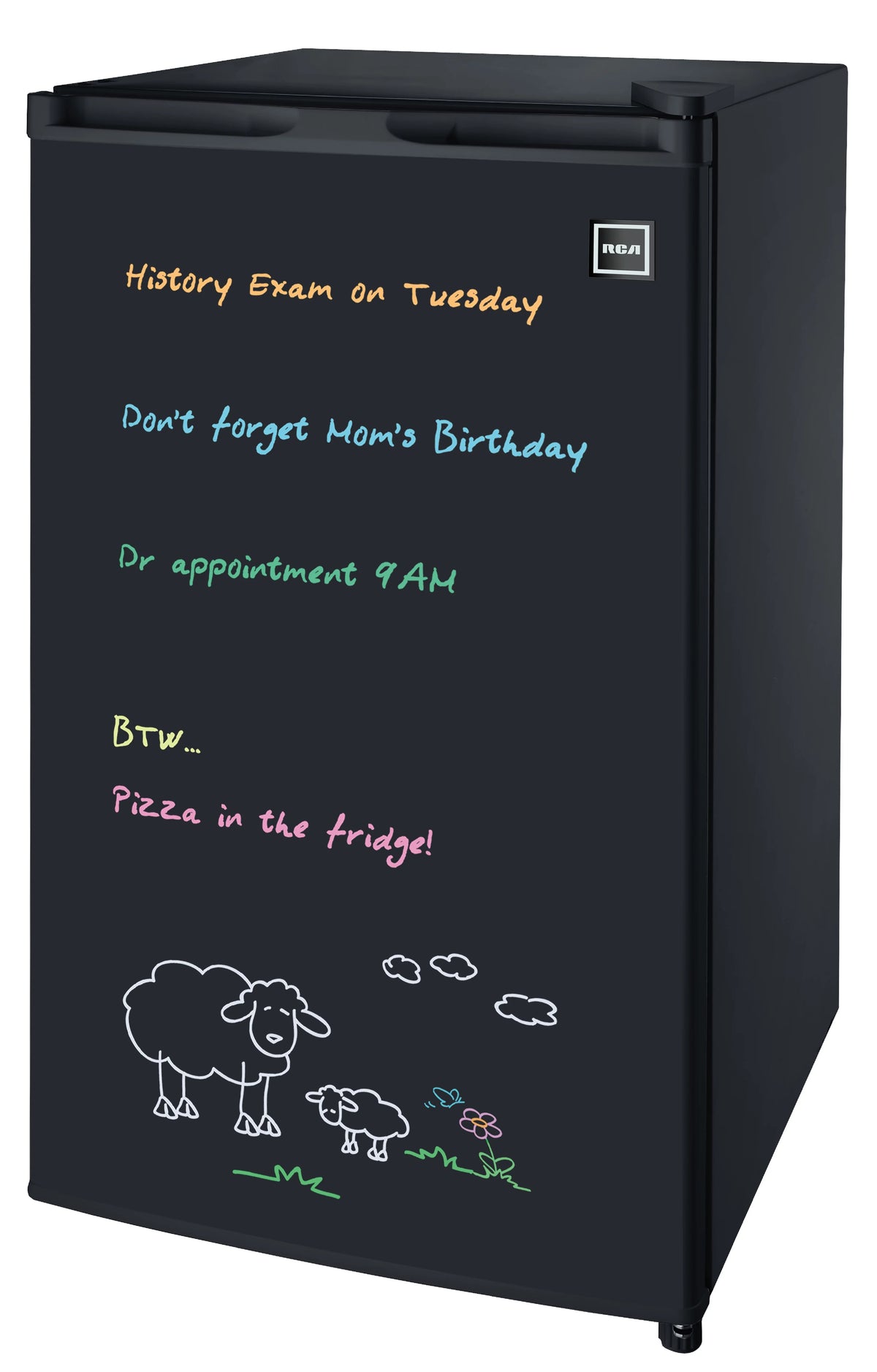 Black 3.2 Cu. ft. Compact Refrigerator O7628