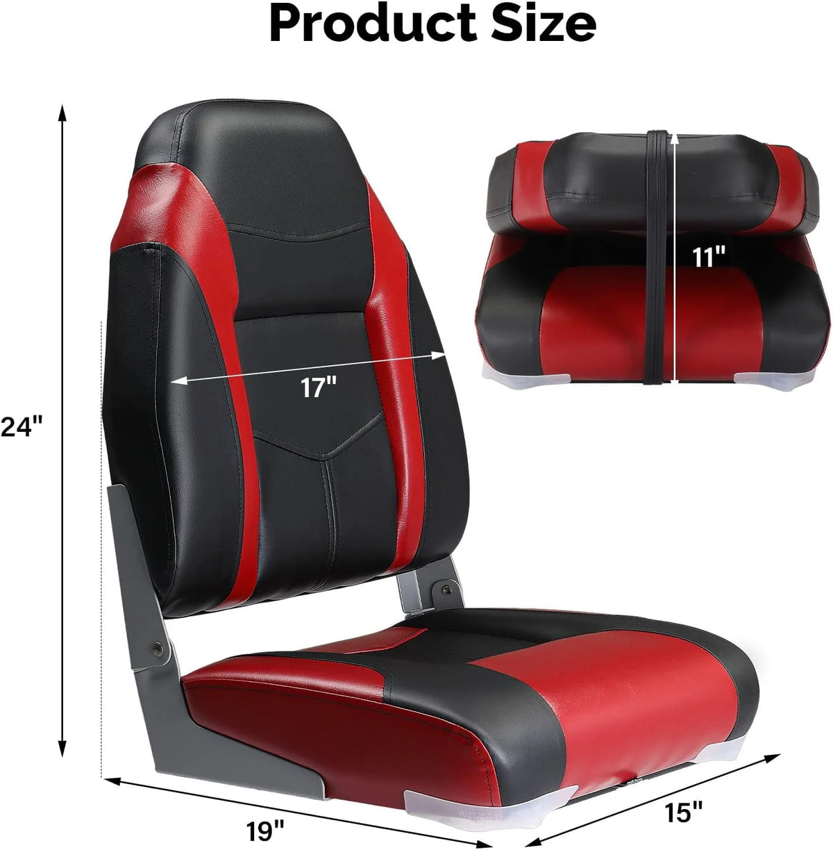 Folding Boat Seats 2 Pack Waterproof X60691