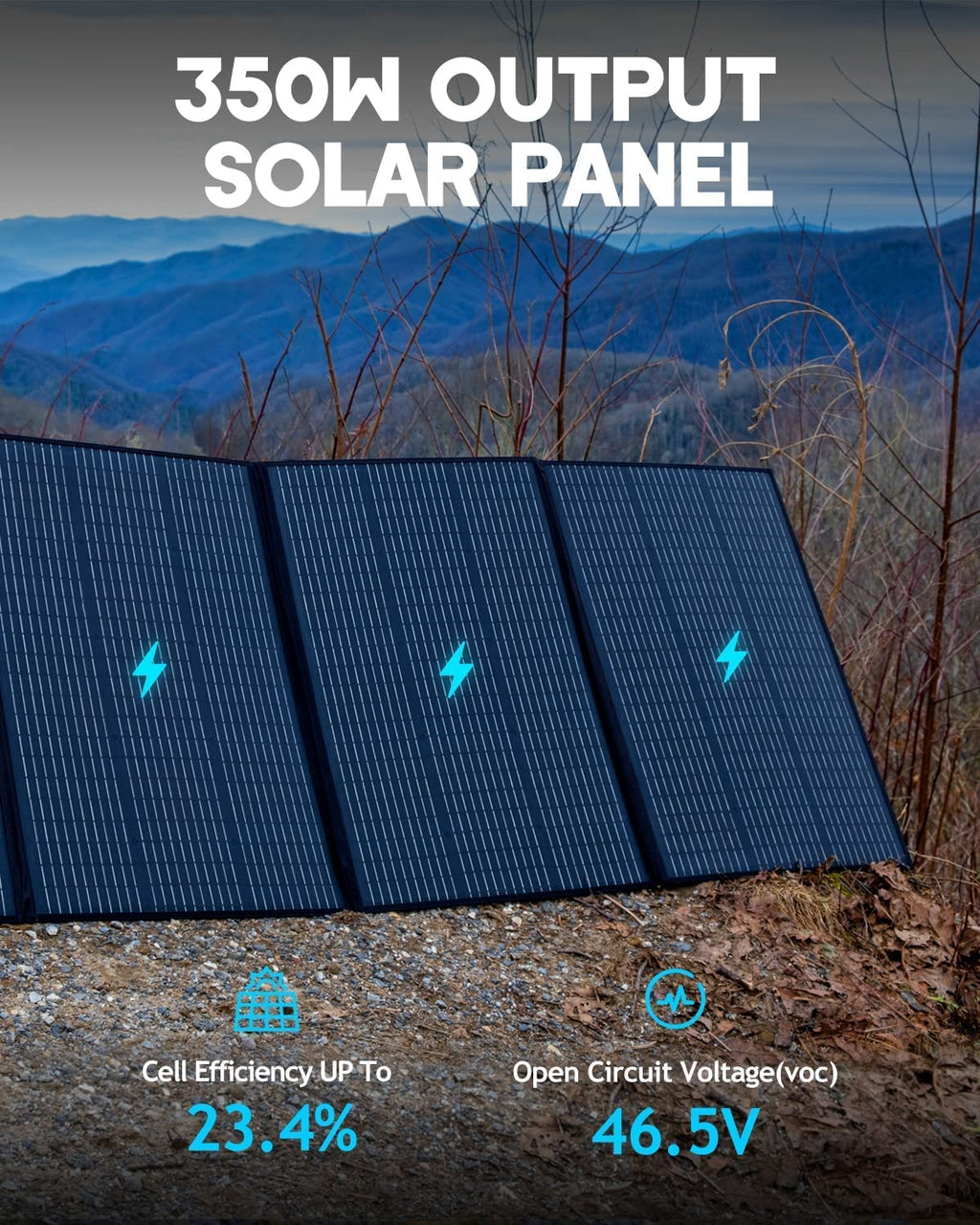 Modular Power System With 3 Pcs Solar Panels L157156