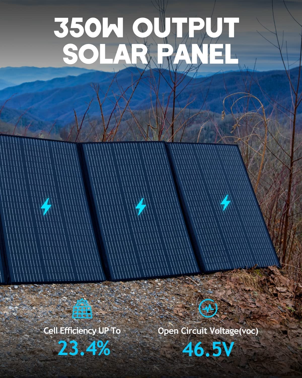 Modular Power System With 3 Pcs Solar Panels L157156