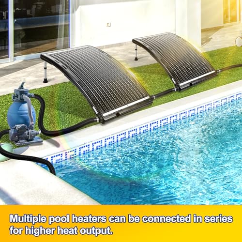 Solar Pool Heater with Adjustable Support Feet V310