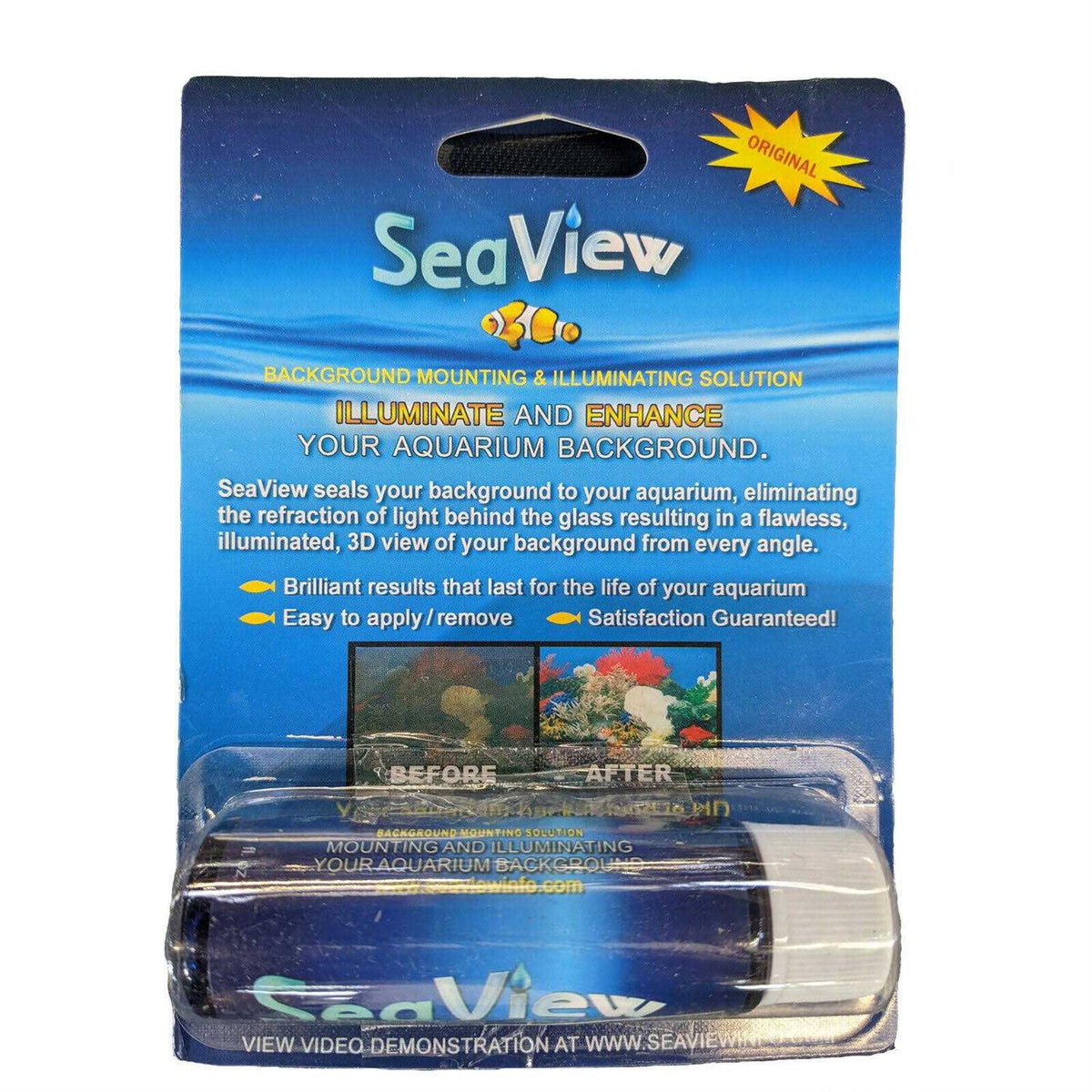 Aquarium Background Mounting and Illumination Solution E686667