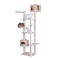 89-Inch Seven Levels Real Wood Cat Tree X245