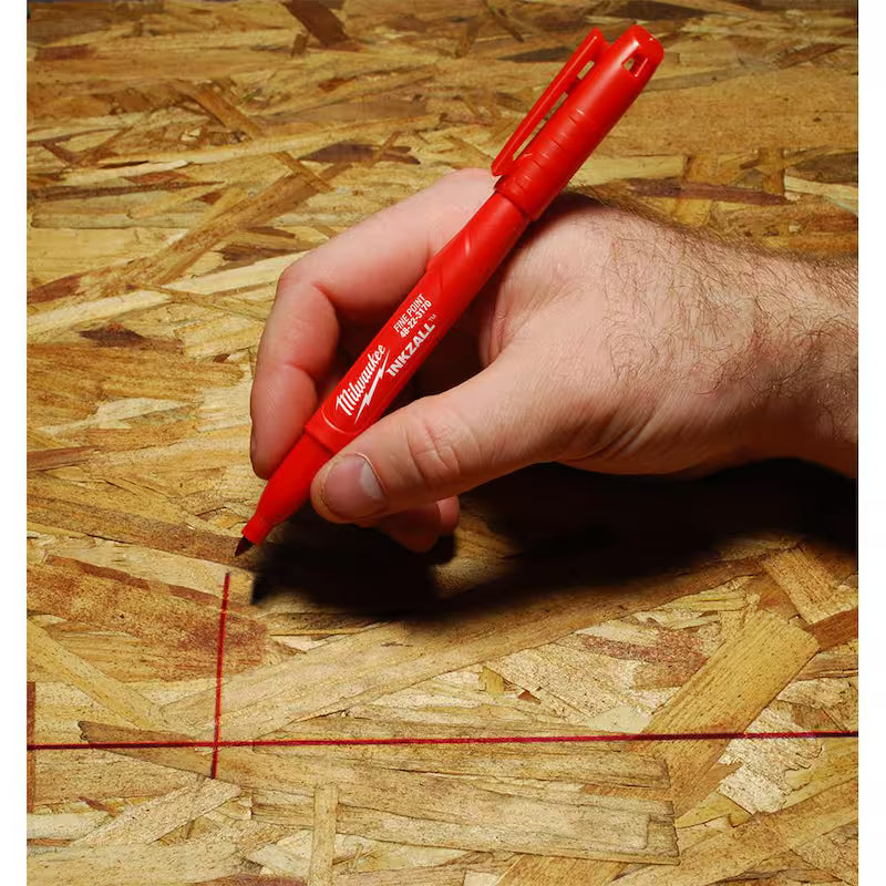 Red Fine Point Permanent Marker 360-Pack X2206