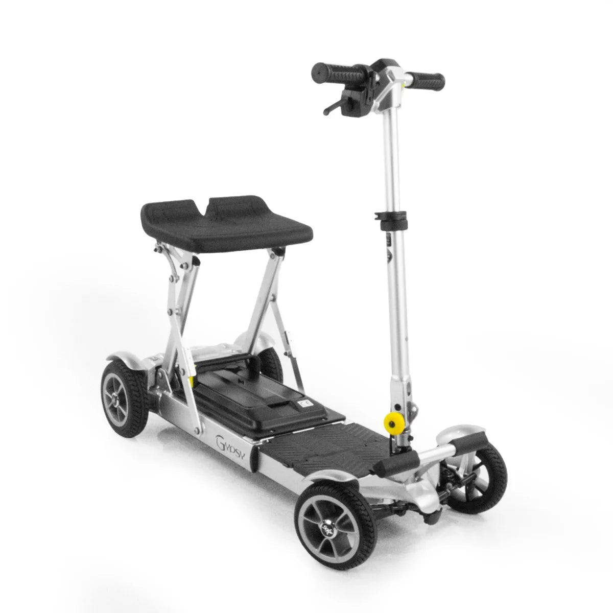 Silver 4 Wheels Collapsible Mobility Scooter N88205
