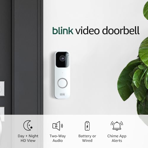 Black Video Doorbell L2938