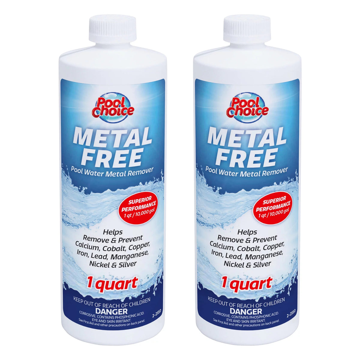 Pool Water Metal Remover 1-Quart 2-Pack L365288