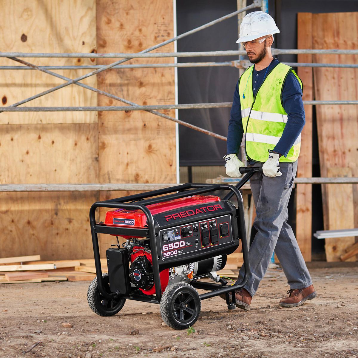 6500 Watt Gas-Powered Portable Generator K60086