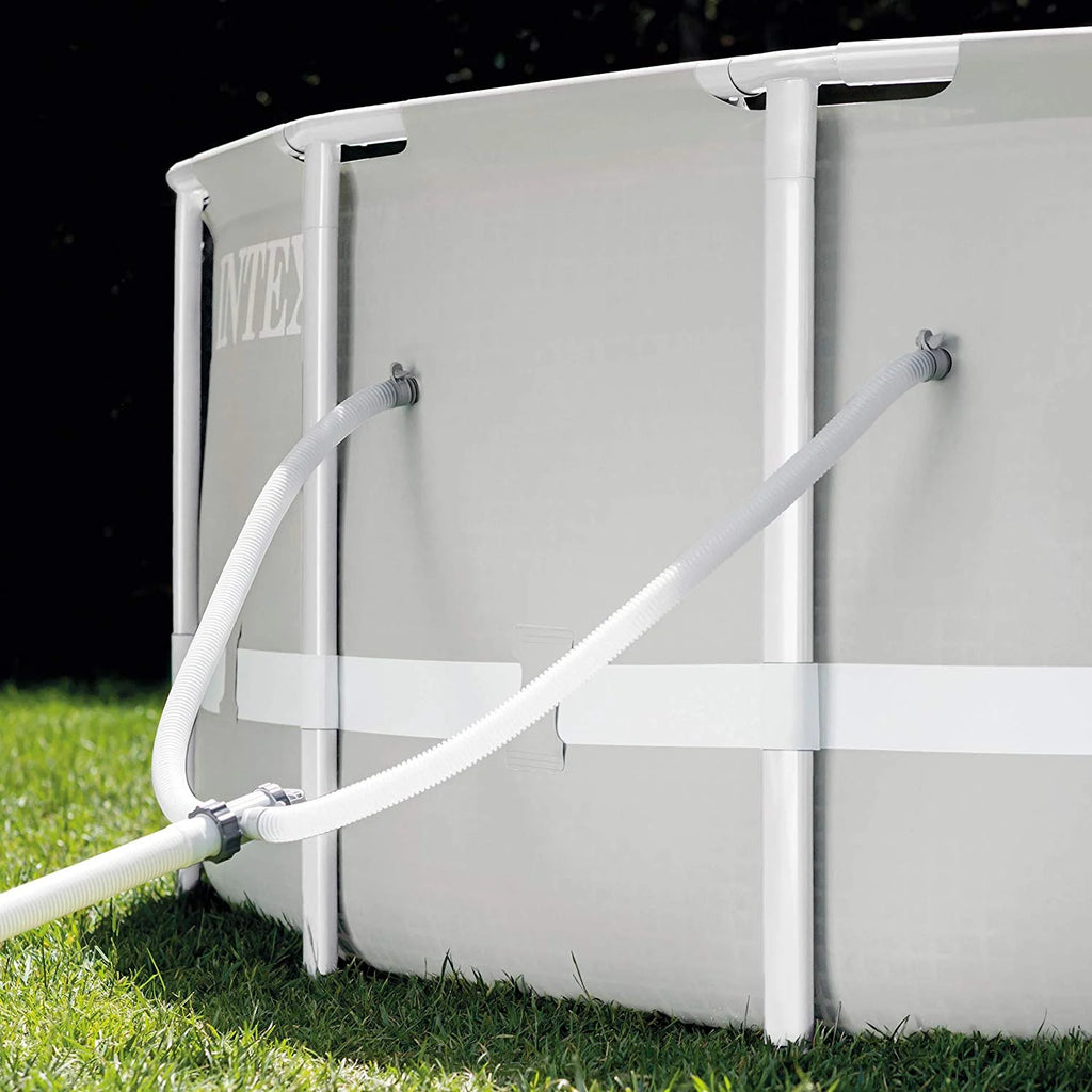 10ft x 30in Prism Frame Above Ground Swimming Pool & Filter Pump L260588