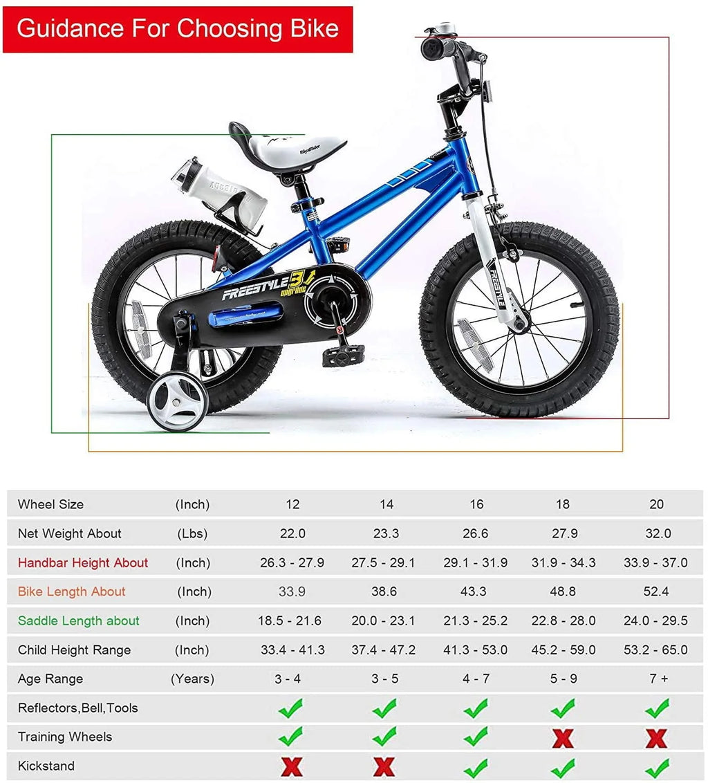 18 In. Kids Bike with Kickstand U632