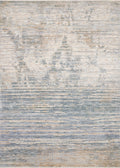 Ivory Blue Rug T4362