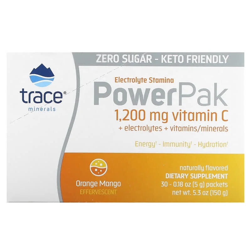 Sugar Free Orange Mango Electrolyte Power Pak 0.18 oz Pack of 3 Q2668