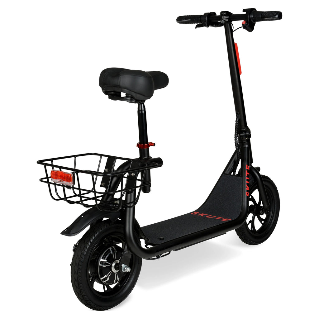 36V 250W Seated Electric Scooter with Basket P5801