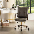 Faux Leather Adjustable Swivel Computer Chair K7764