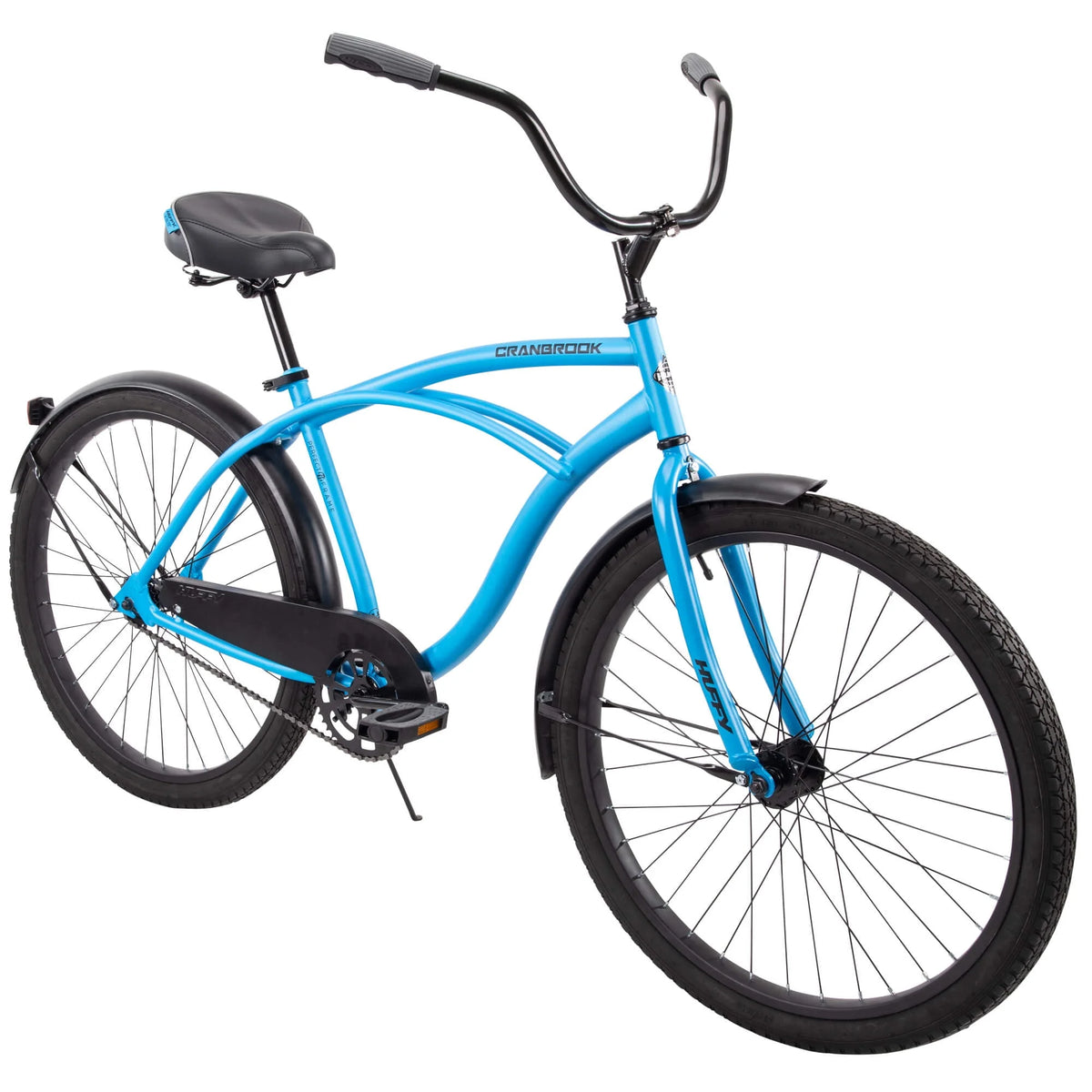 26 Inch Matte Blue Cruiser Bike P707