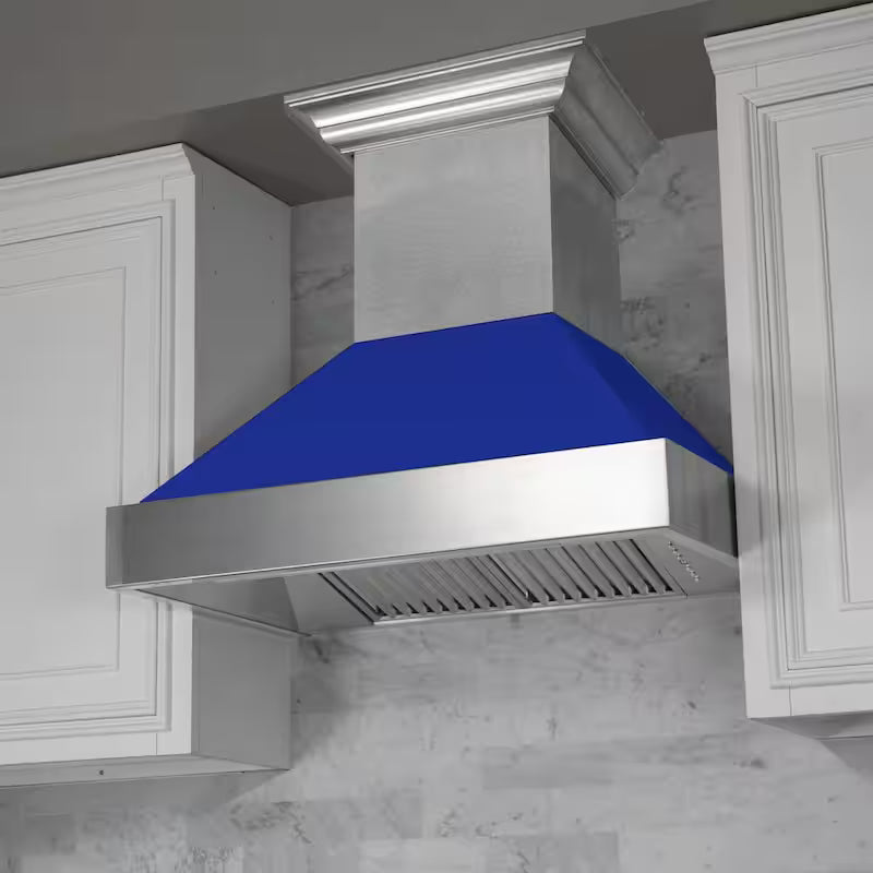 48 in. 700 CFM Ducted Wall Mount Range Hood in Stainless Steel M8332
