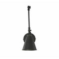 1 Light Matte Black Swing Arm E165263