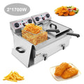 24.9QT Stainless Steel Deep Fryer O661823